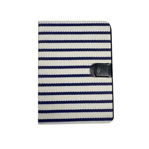 Burga - Old Money Notebook in White Blue & Black
